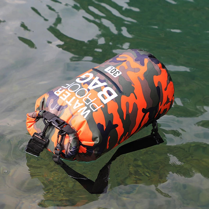Vattentät Ryggsäck Simning: Premium 30L Outdoor Väska för Året Runt - Ryggsäck
