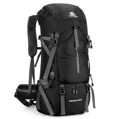 Ryggsäck 70 Liter Dam: Hållbar Adventure Pack med Smart Förvaring - Ryggsäck